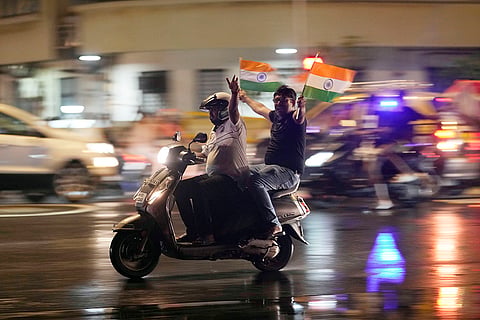 Celebration in Mumbai 